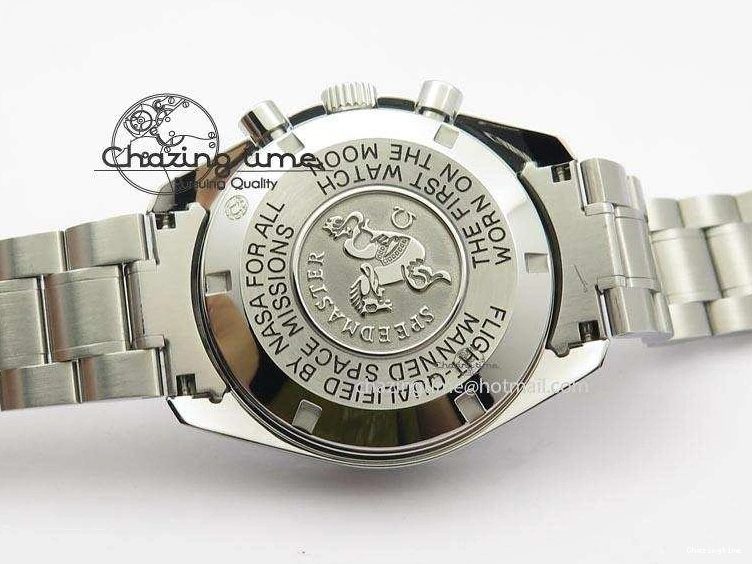 0516 Speedmaster SS 2013 Pro Racing On SS Bracelet Manual Winding Chrono Movement UrbanStyle 8230